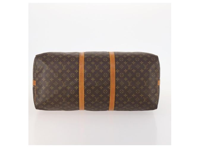LOUIS VUITTON Borsa Boston Monogram Keepall Bandouliere 60 M41412 LV Auth 173451 Monogramma - vista 5