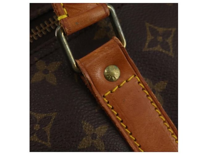 LOUIS VUITTON Borsa Boston Monogram Keepall Bandouliere 60 M41412 LV Auth 173451 Monogramma - vista 9