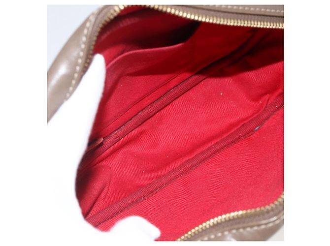 Chloé Borsa a mano Chloe in pelle marrone dorato Auth bs34233 D'oro - vista 10