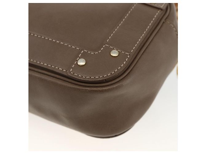 Chloé Borsa a mano Chloe in pelle marrone dorato Auth bs34233 D'oro - vista 15