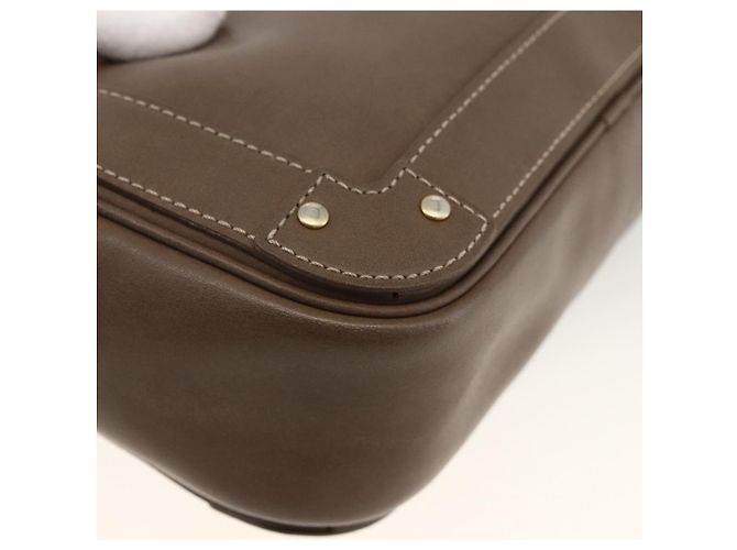 Chloé Borsa a mano Chloe in pelle marrone dorato Auth bs34233 D'oro - vista 16