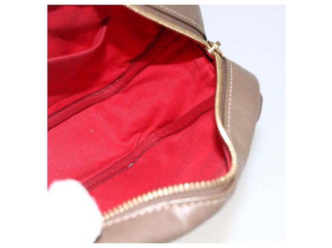 Chloé Borsa a mano Chloe in pelle marrone dorato Auth bs34233 D'oro - vista 17