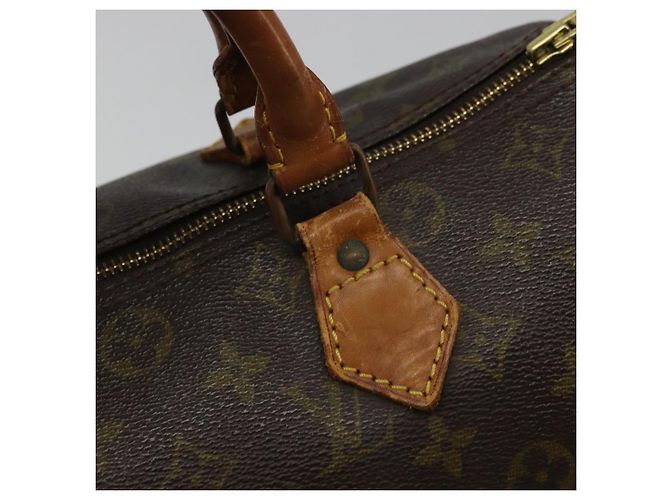 LOUIS VUITTON Borsa a Mano Monogram Speedy 30 M41526 LV Auth ka3478 Monogramma - vista 10