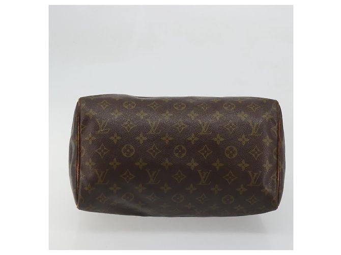 LOUIS VUITTON Borsa a Mano Monogram Speedy 30 M41526 LV Auth ka3478 Monogramma - vista 5