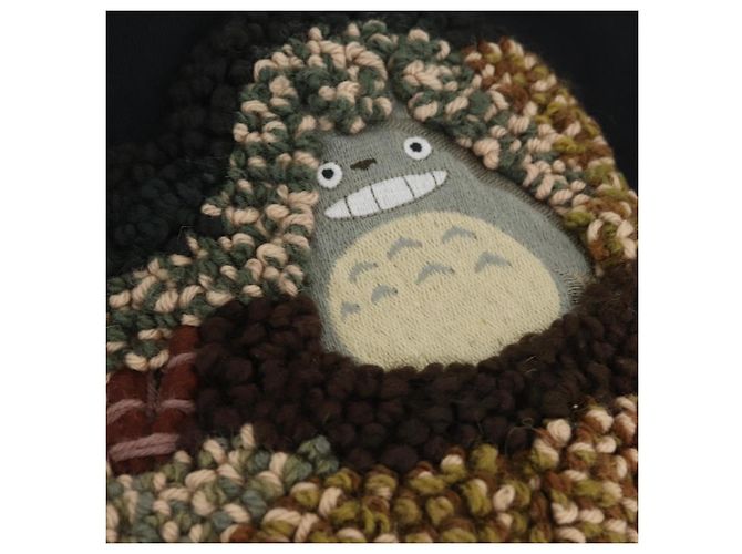 LOEWE ~ Sudadera con capucha Studio Ghibli Mi Vecino Totoro Algodón S Negro Auth 167162SM - vista 9