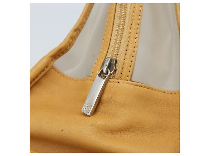 LOEWE Amazona 32 Borsa a Mano Vinile Trasparente Argento Auth AMZ137 - Ansicht 10