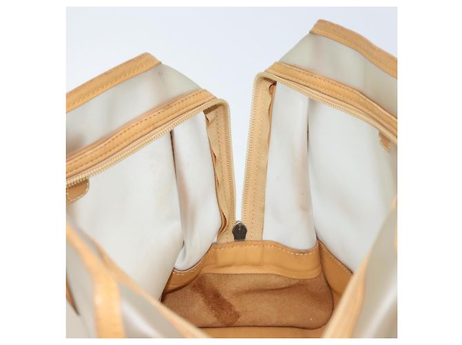 LOEWE Amazona 32 Borsa a Mano Vinile Trasparente Argento Auth AMZ137 - Ansicht 19