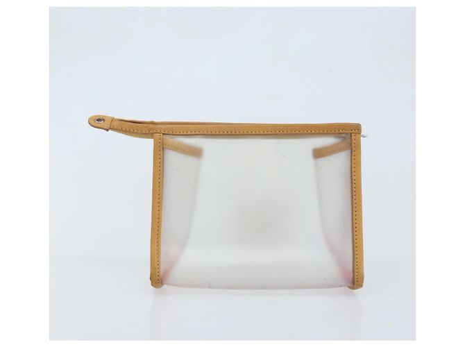 LOEWE Amazona 32 Borsa a Mano Vinile Trasparente Argento Auth AMZ137 - Ansicht 22