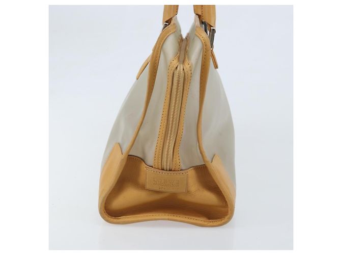 LOEWE Amazona 32 Borsa a Mano Vinile Trasparente Argento Auth AMZ137 - Ansicht 4
