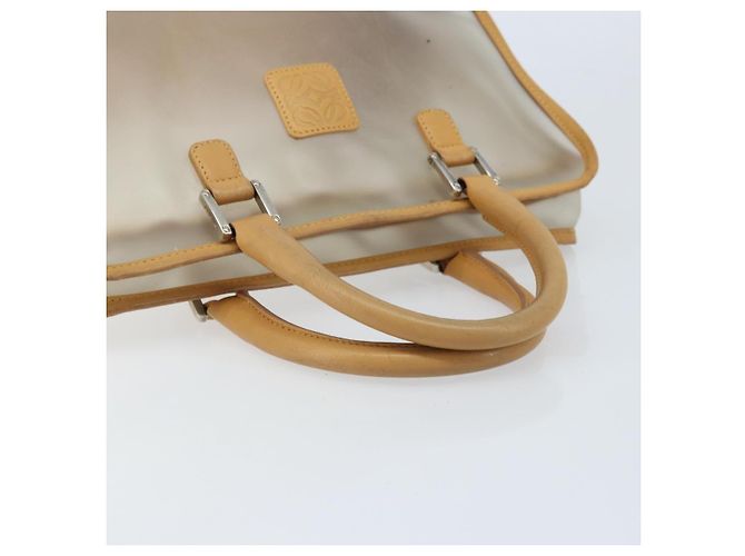 LOEWE Amazona 32 Borsa a Mano Vinile Trasparente Argento Auth AMZ137 - Ansicht 7