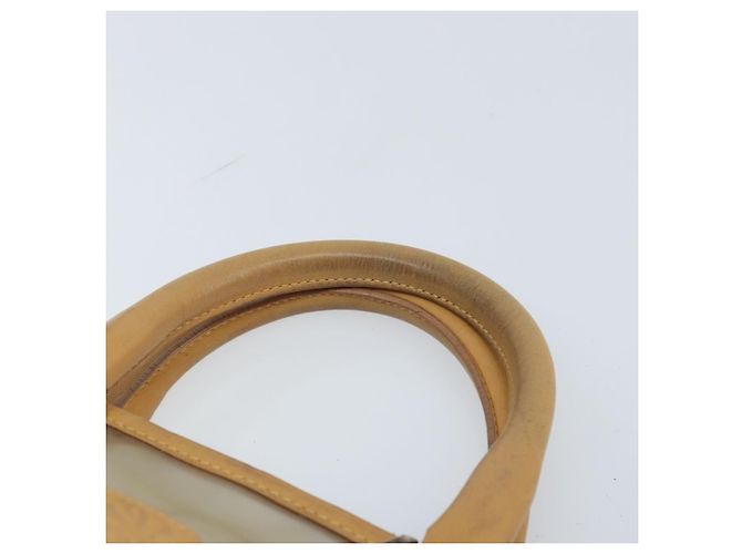 LOEWE Amazona 32 Borsa a Mano Vinile Trasparente Argento Auth AMZ137 - Ansicht 8