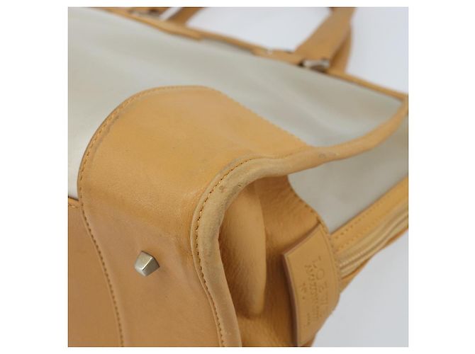 LOEWE Amazona 32 Borsa a Mano Vinile Trasparente Argento Auth AMZ137 - Ansicht 9