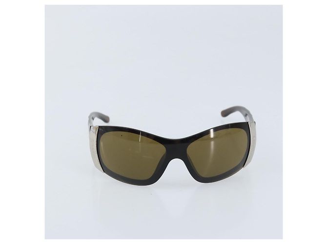 Gafas de sol CHANEL de plástico marrón CC Auth BA11836 Castaño - vista 13