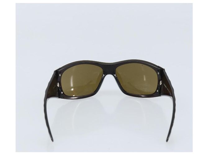 Gafas de sol CHANEL de plástico marrón CC Auth BA11836 Castaño - vista 2