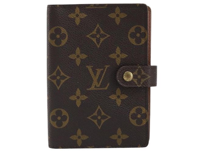 LOUIS VUITTON Monogram Agenda PM Day Planner Cover R20005 LV Auth BAZ314 - view 13