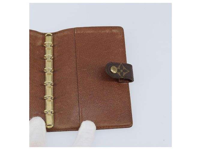 LOUIS VUITTON Monogram Agenda PM Day Planner Cover R20005 LV Auth BAZ314 - view 18