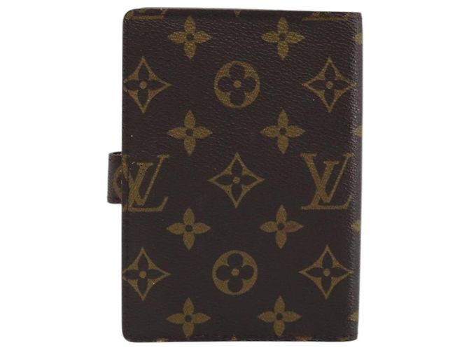 LOUIS VUITTON Monogram Agenda PM Day Planner Cover R20005 LV Auth BAZ314 - view 2