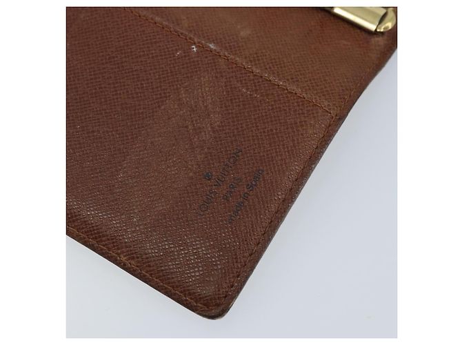 LOUIS VUITTON Monogram Agenda PM Day Planner Cover R20005 LV Auth BAZ314 - view 20