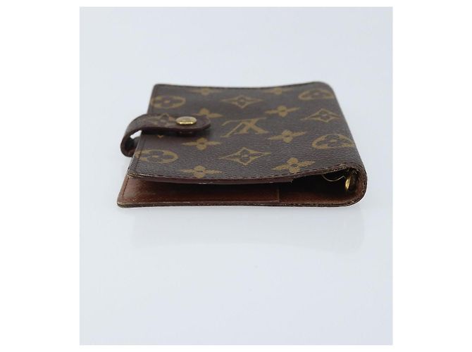 LOUIS VUITTON Monogram Agenda PM Day Planner Cover R20005 LV Auth BAZ314 - view 5