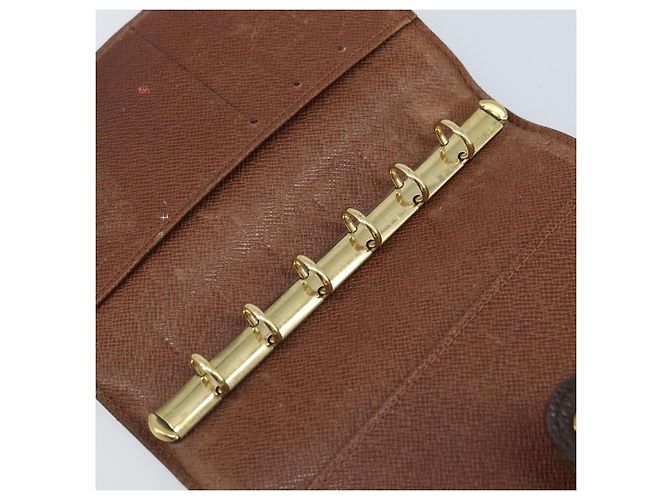 LOUIS VUITTON Monogram Agenda PM Day Planner Cover R20005 LV Auth BAZ314 - view 9