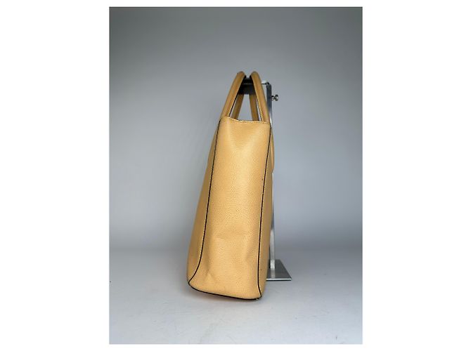 Céline Vintage Celine Paris Handtasche Beige - Ansicht 4