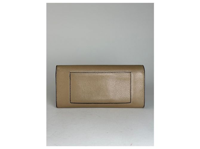 Céline Vintage Celine Paris Leather Wallet Brown Camel - view 10