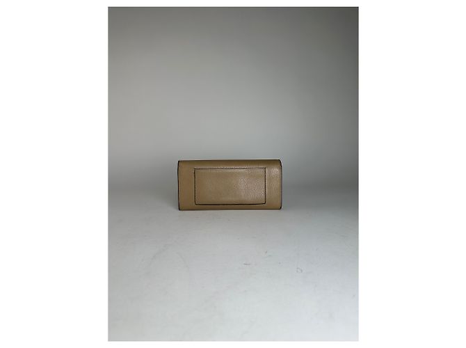 Céline Vintage Celine Paris Leather Wallet Brown Camel - view 2