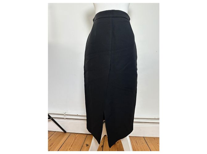 Gonna Vintage Gucci Nera 38/M Nero - vista 10