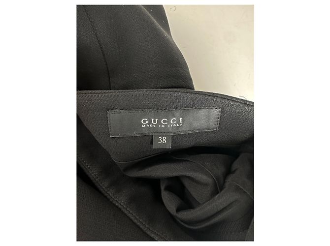 Gonna Vintage Gucci Nera 38/M Nero - vista 4