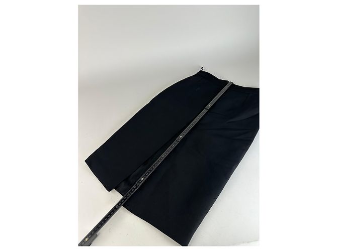 Gonna Vintage Gucci Nera 38/M Nero - vista 6