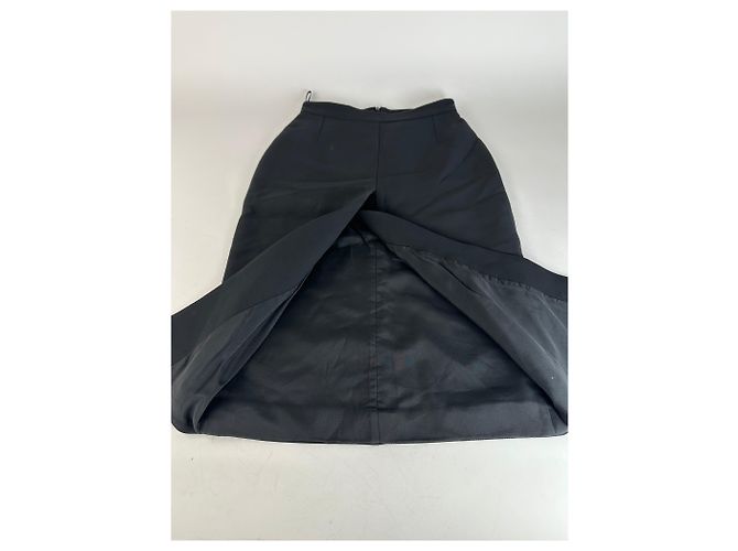 Gonna Vintage Gucci Nera 38/M Nero - vista 8