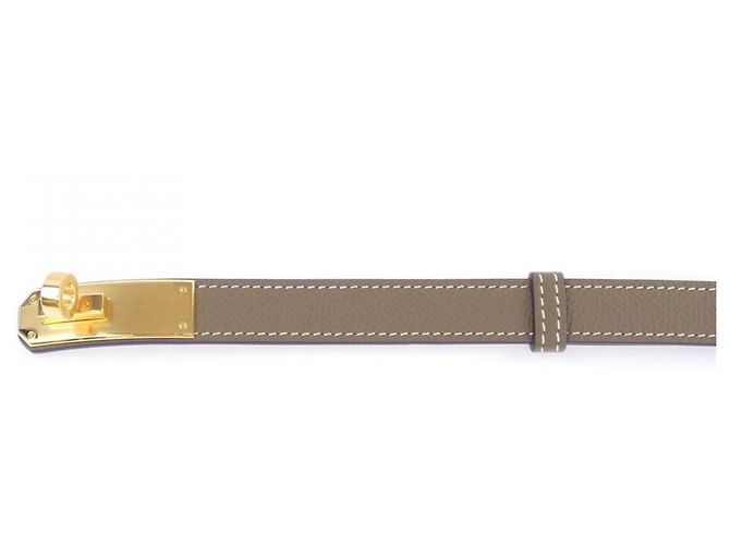 Hermès Hermes Kelly 18mm Beiger Standardgürtel - Ansicht 2