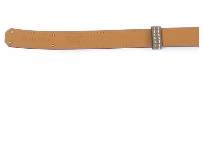 Hermès Hermes Kelly 18mm Beiger Standardgürtel - Ansicht 3