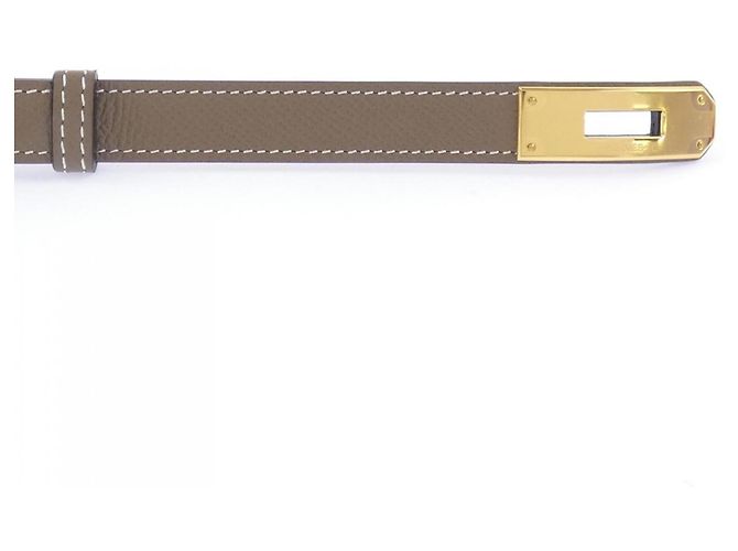 Hermès Hermes Kelly 18mm Beiger Standardgürtel - Ansicht 4
