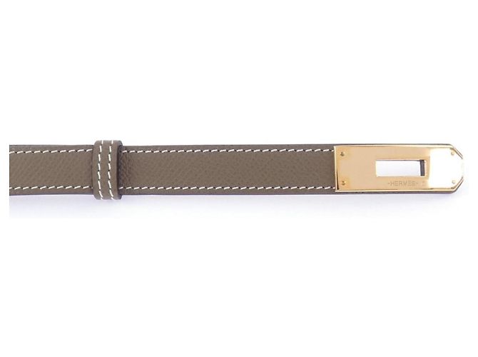 Hermès Hermes Kelly 18mm Gürtel Beige - Ansicht 4