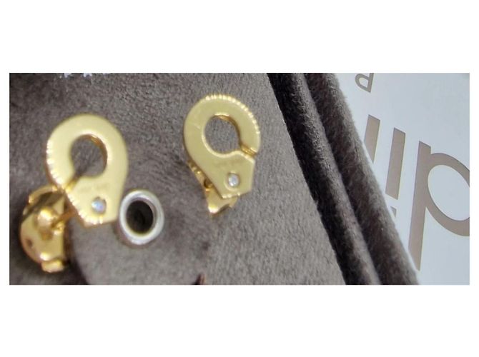 Orecchini Dinh Van R 7.5 in oro giallo con 2 diamanti - vista 6