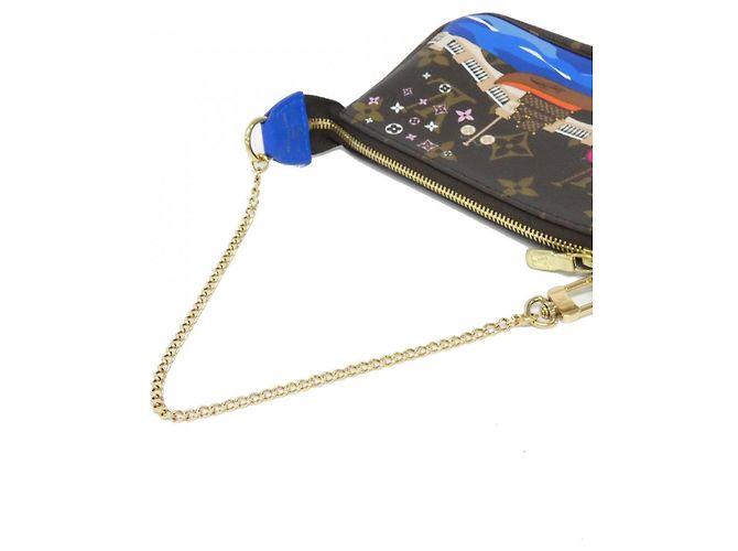 Vivienne Mini Pochette Accessori Monogramma Louis Vuitton Marrone - vista 4