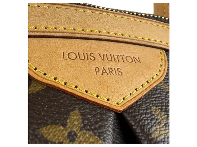 Borsa Louis Vuitton Monogram Tivoli GM Marrone Monogramma - vista 11