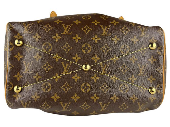 Borsa Louis Vuitton Monogram Tivoli GM Marrone Monogramma - vista 4