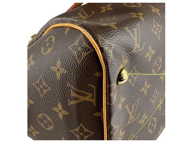 Borsa Louis Vuitton Monogram Tivoli GM Marrone Monogramma - vista 8