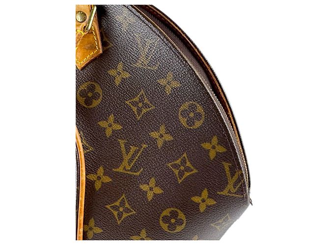 Borsa a mano Ellipse MM Monogramma Louis Vuitton Marrone - vista 5
