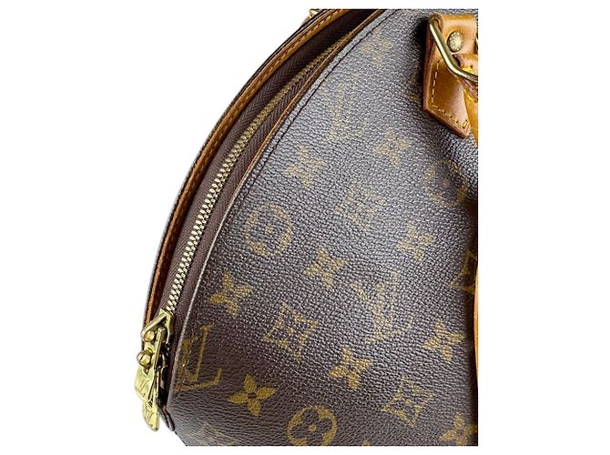 Borsa a mano Ellipse MM Monogramma Louis Vuitton Marrone - vista 6