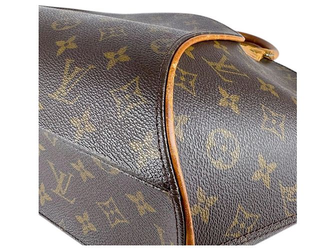 Borsa a mano Ellipse MM Monogramma Louis Vuitton Marrone - vista 7