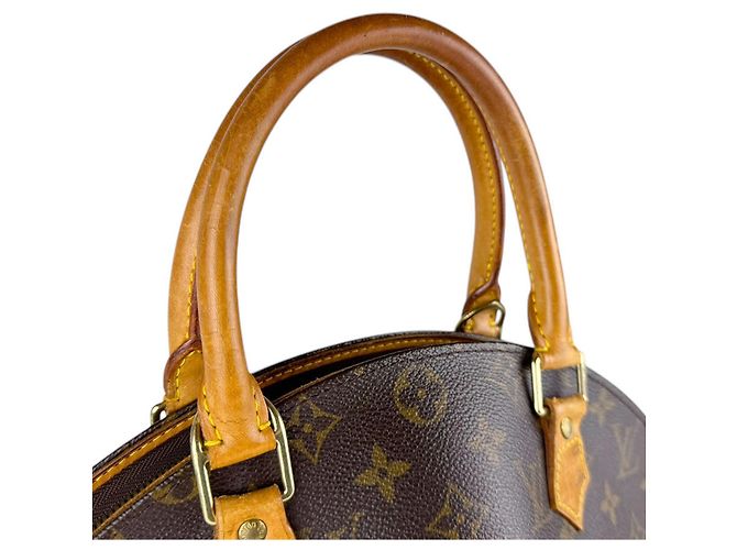 Borsa a mano Ellipse MM Monogramma Louis Vuitton Marrone - vista 9