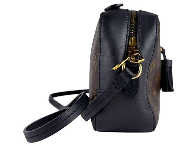 Bolso de Hombro Monogram Louis Vuitton Castaño Negro Monograma - vista 2