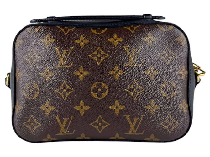 Bolso de Hombro Monogram Louis Vuitton Castaño Negro Monograma - vista 3