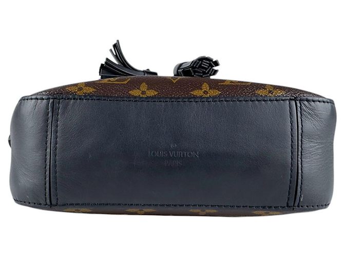 Bolso de Hombro Monogram Louis Vuitton Castaño Negro Monograma - vista 4