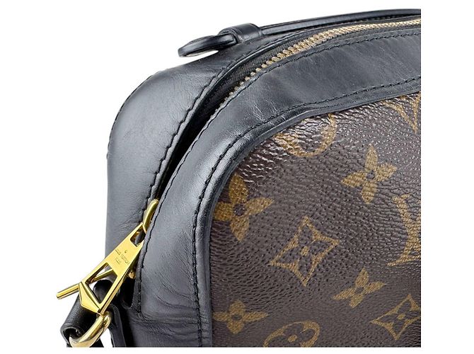 Bolso de Hombro Monogram Louis Vuitton Castaño Negro Monograma - vista 6