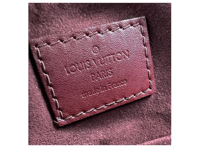 Borsa a Spalla Monogram Louis Vuitton Marrone Bordò Monogramma - vista 13