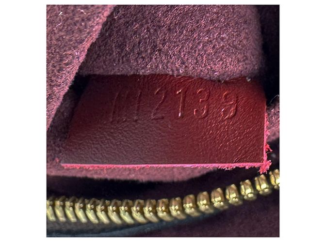 Borsa a Spalla Monogram Louis Vuitton Marrone Bordò Monogramma - vista 14